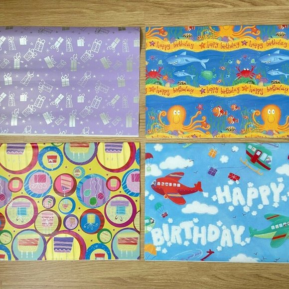 - Thick quality smooth shiny gift wrap paper - Picture 3 of 16